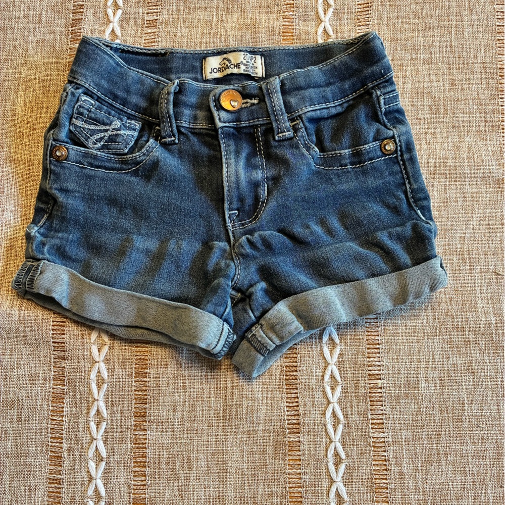 Girls Jordache blue jeans shorts